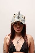 DEMON CREST CAP - GREY