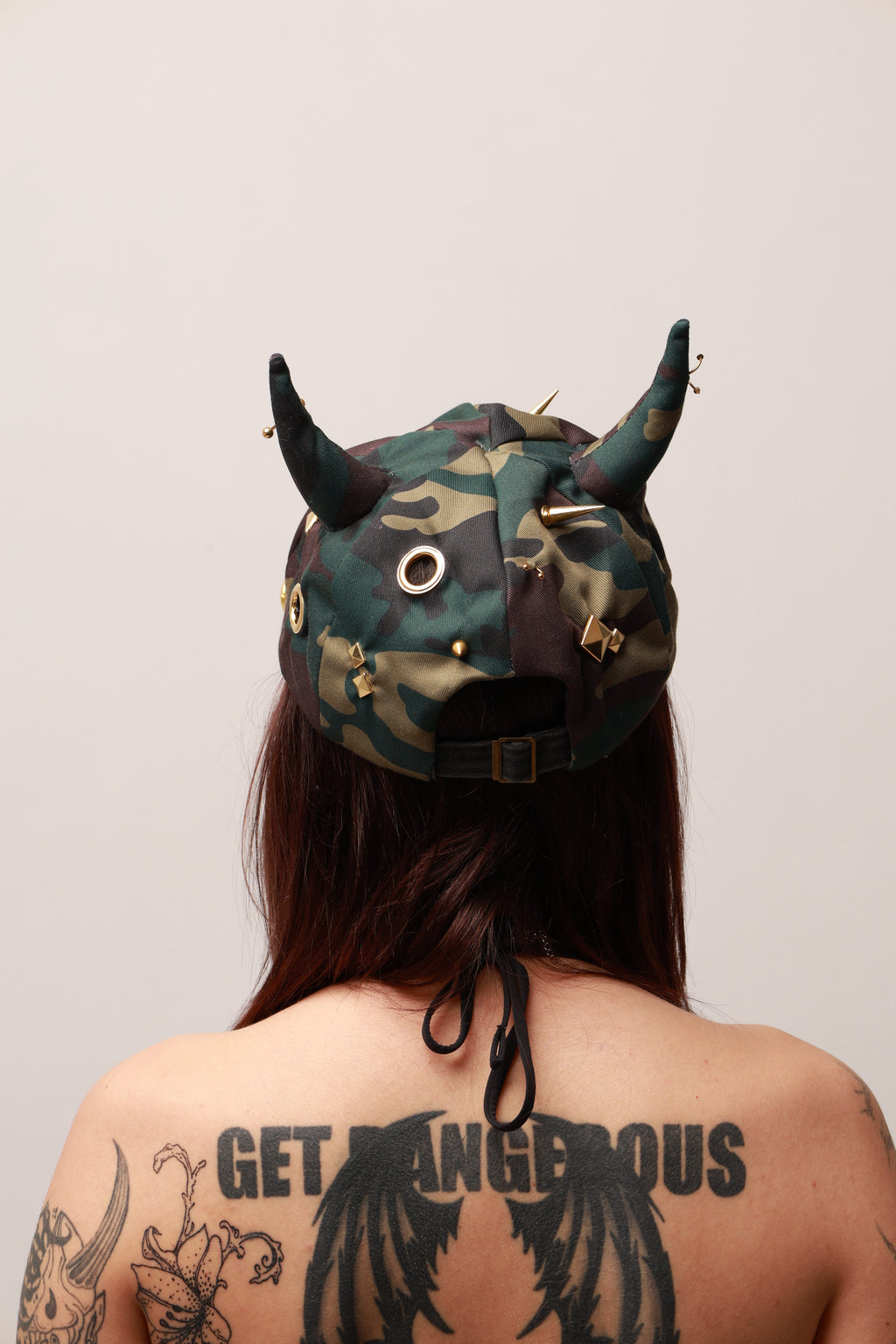 DEMON CAMO CAP - GREEN